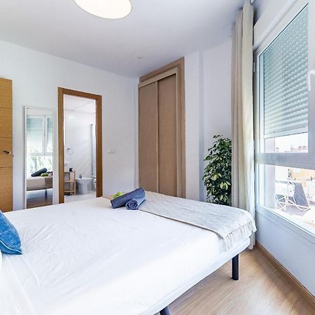 Modern Beach Apartment Valparaiso With Parking Malaga Luaran gambar