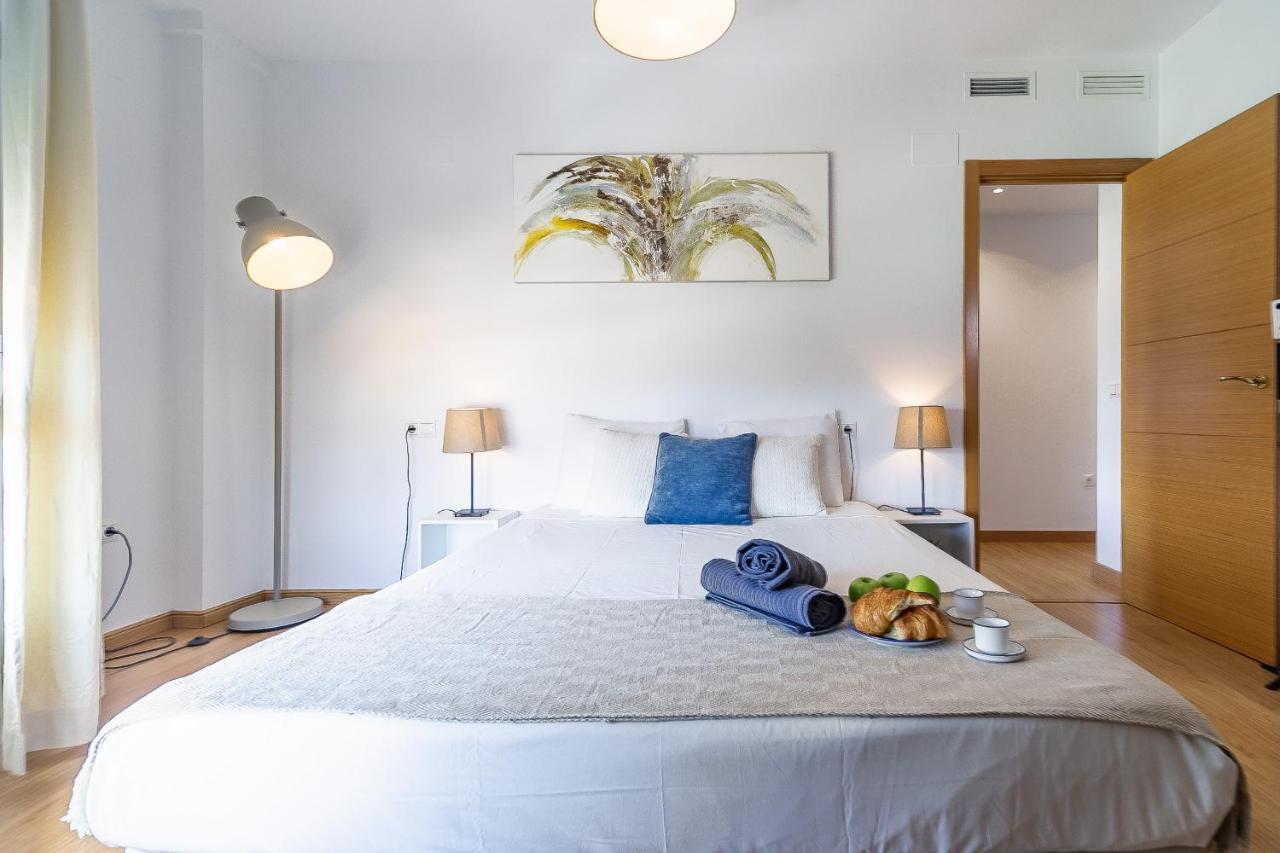 Modern Beach Apartment Valparaiso With Parking Malaga Luaran gambar