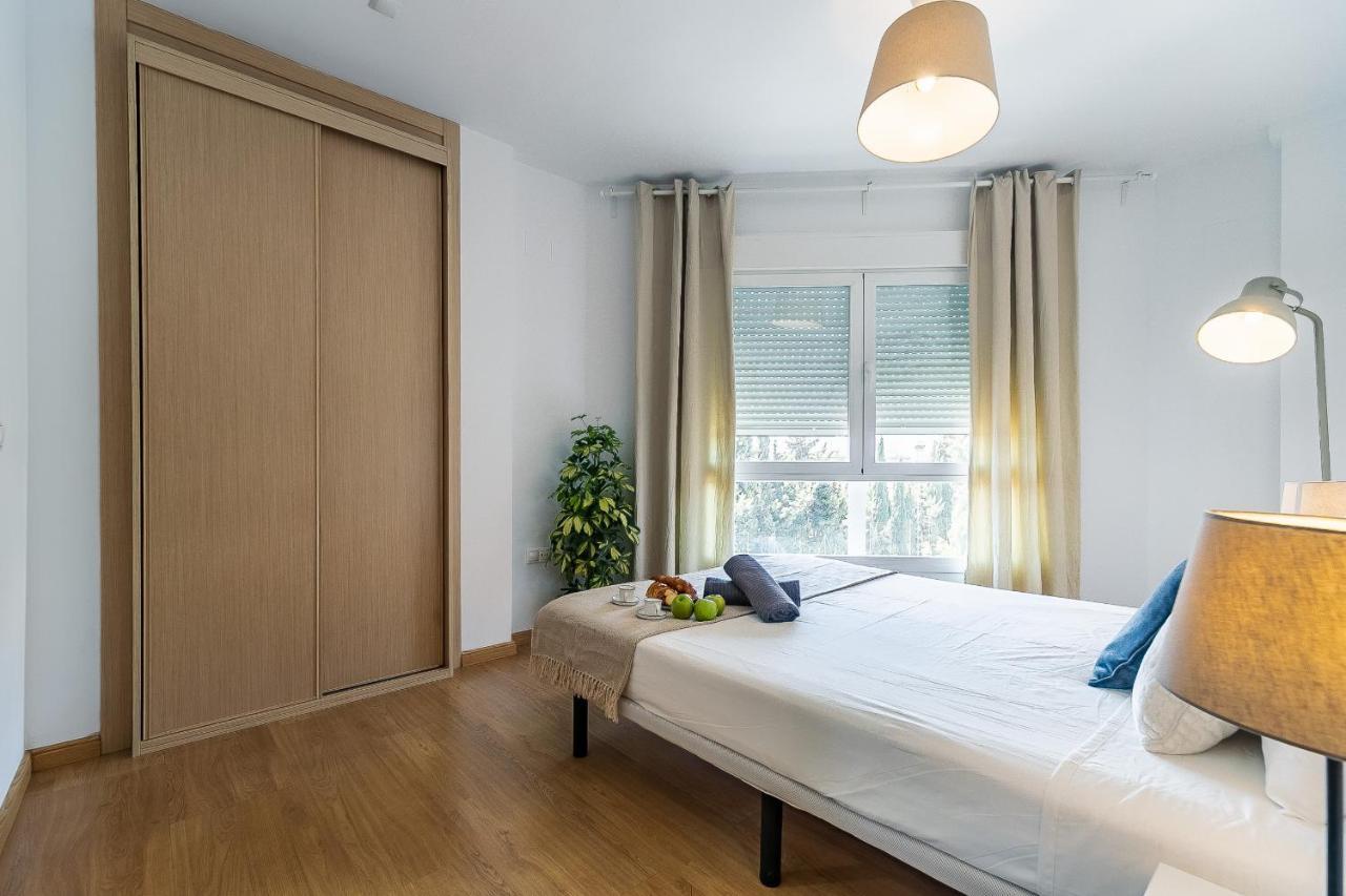 Modern Beach Apartment Valparaiso With Parking Malaga Luaran gambar