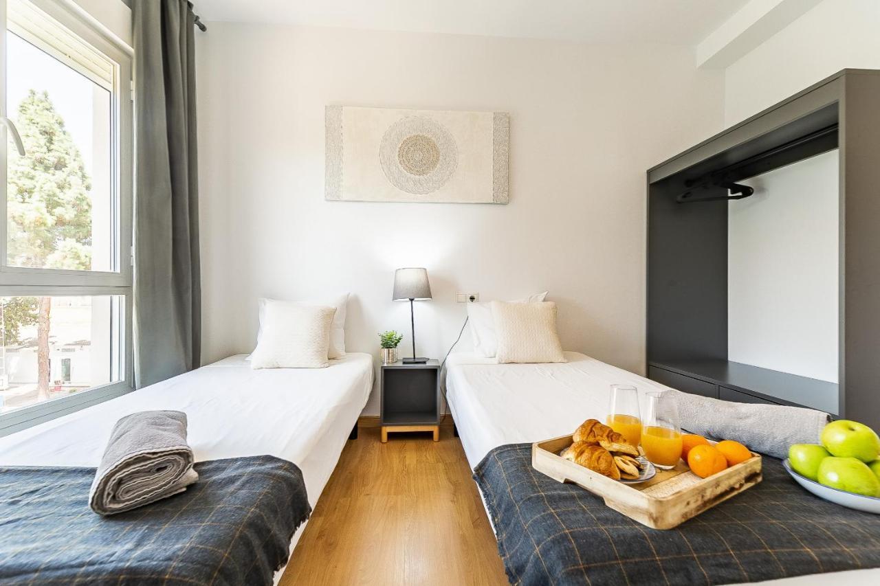 Modern Beach Apartment Valparaiso With Parking Malaga Luaran gambar